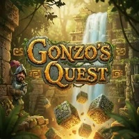 Gonzo's Quest slot game artwork at Candyland Casino for United Kingdom players